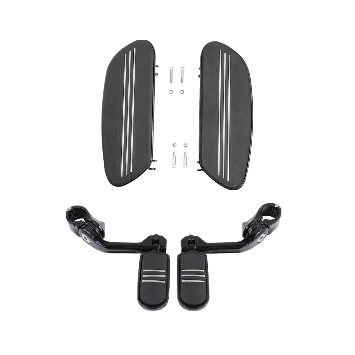 Driver Floorboard & Highway Foot Pegs for Harley Touring (1986–Present)
