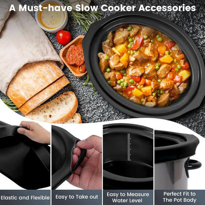 Slow Cooker Liners for Crock Pot 7-8 QT (No Part Numbers Supplied)