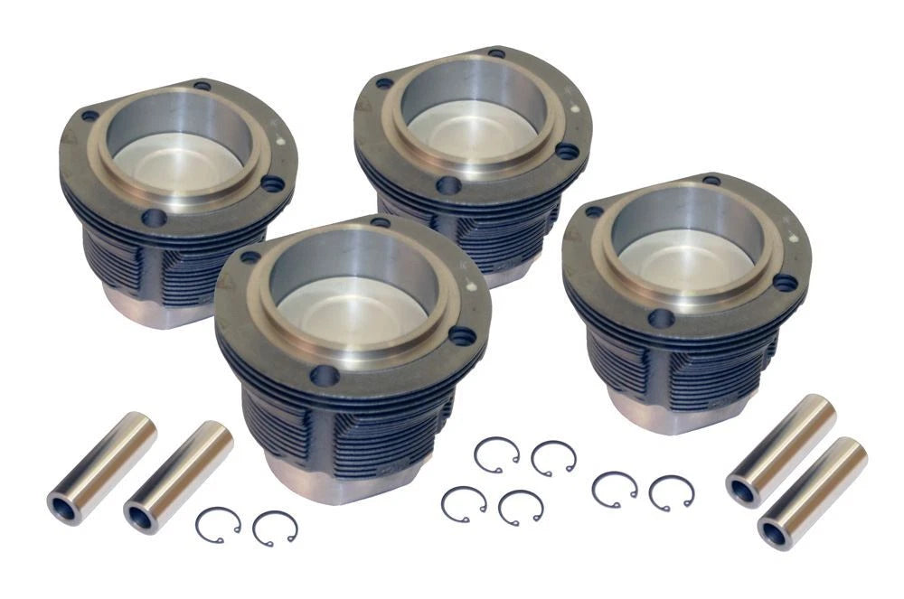 Set of 4 Barrel and Piston 90mm for VW T2 Bay Window 1700cc (1972–1974) 021198075