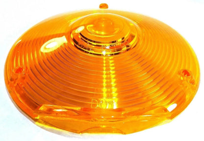 Amber 4" Round Mirror Turn Signal Light Lens for (80301)