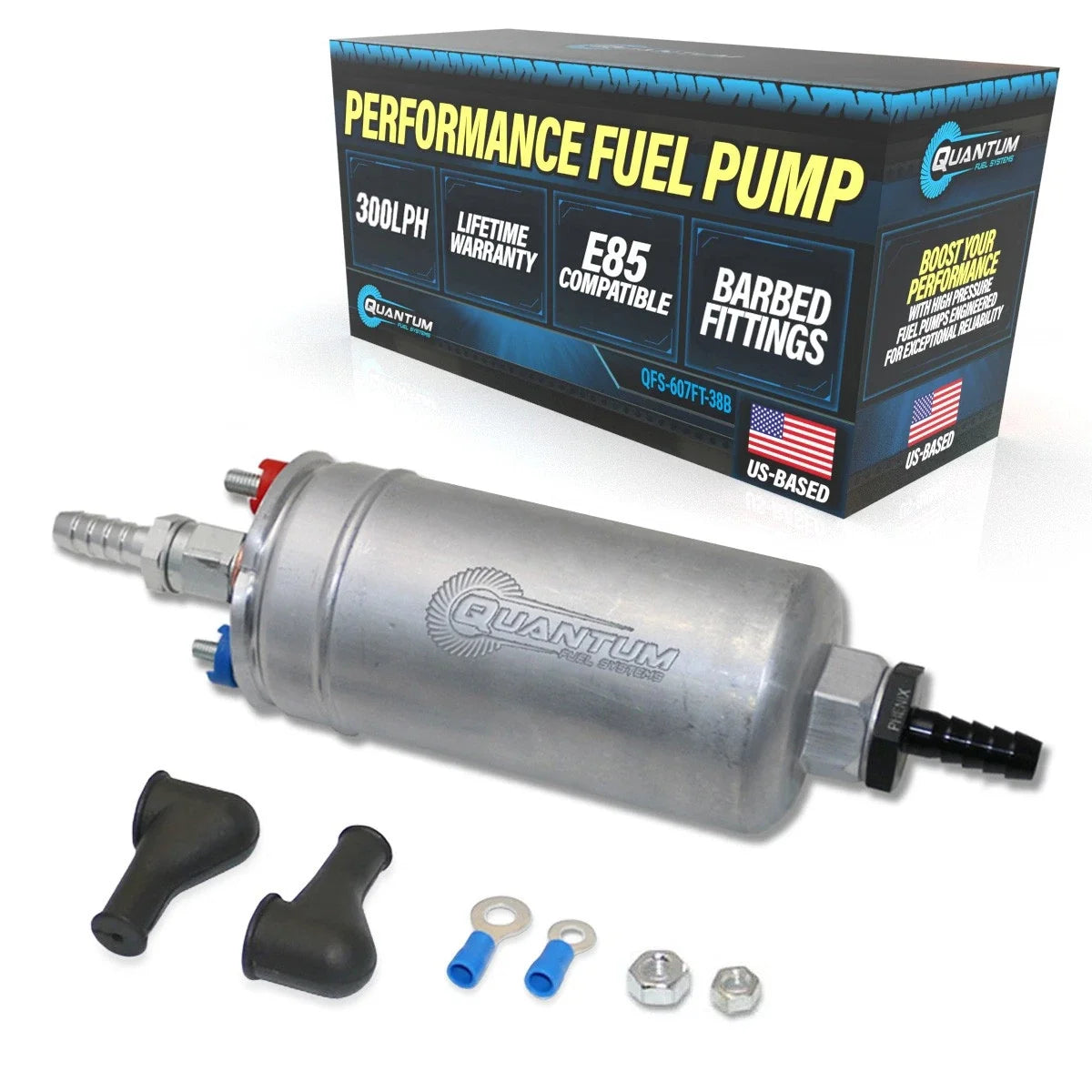 300LPH Fuel Pump with 3/8" Barb Fittings for Camaro (1993–2002)