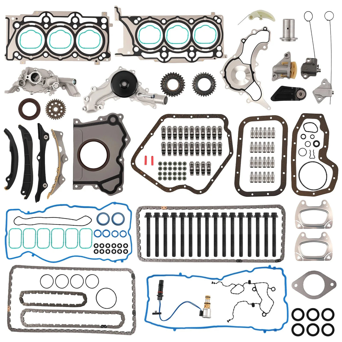 Timing Set with Oil & Water Pump for Dodge Caravan Avenger 3.6L V6 (2011–2015)