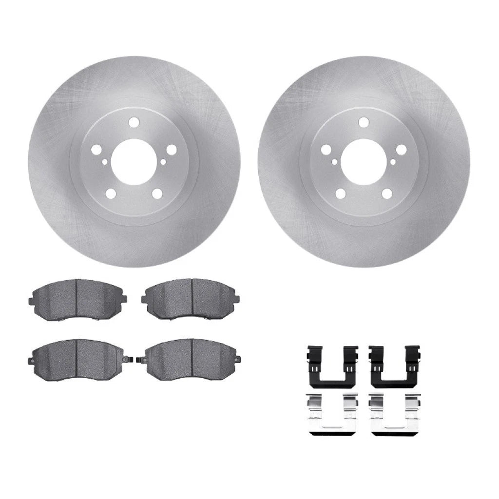 Front Rotors for Subaru Impreza (2002–2010) ALX-PAU-DF-6612-13007-CLA1