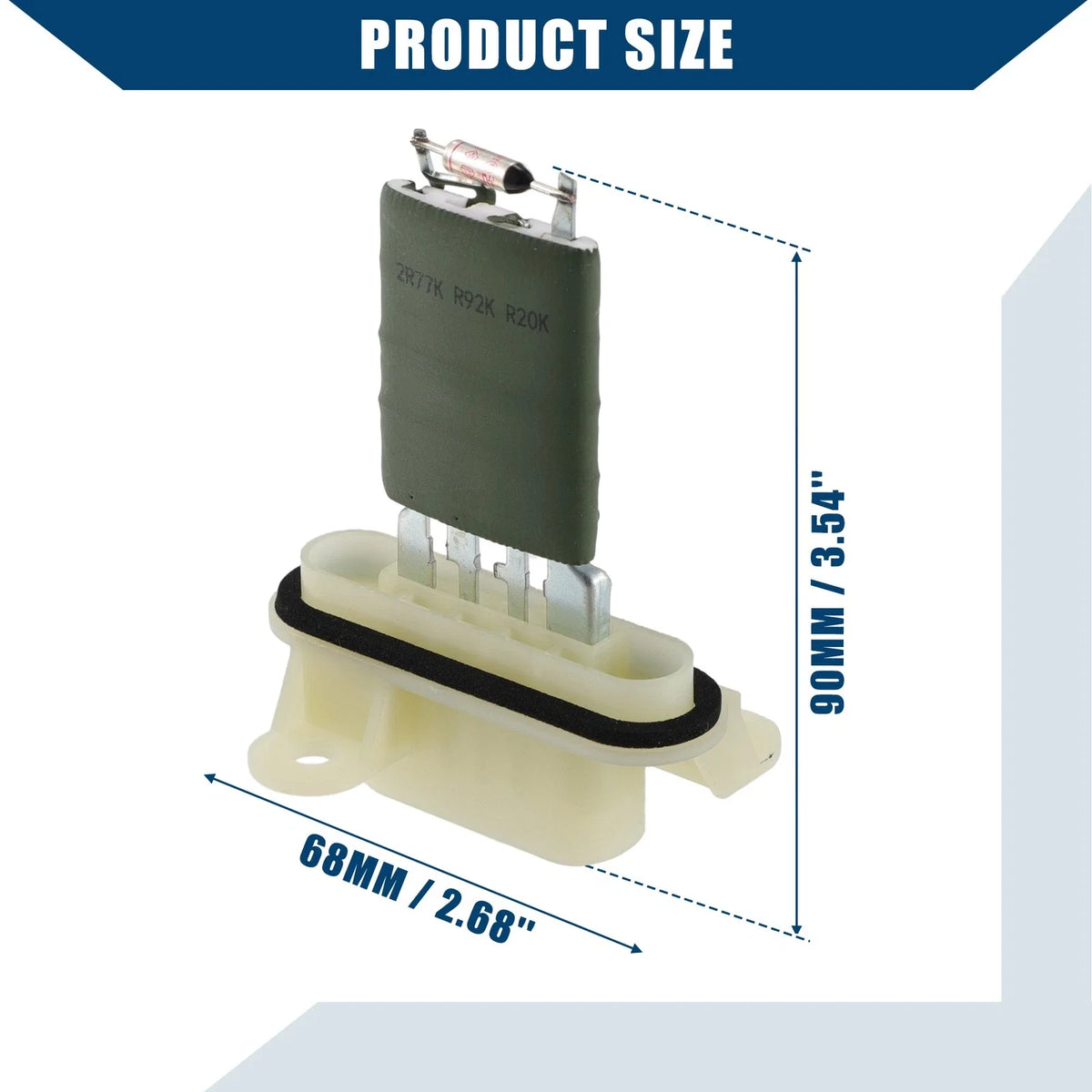A/C Heater Blower Motor Resistor No.15218254 for Chevrolet Colorado (2004–2012)