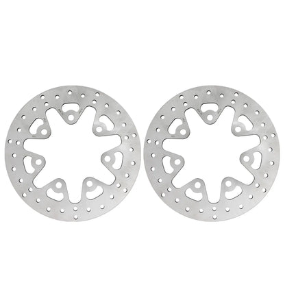 2X 11.8" Front Brake Disc Rotors for Harley Street Road Glide King (2014–2025)