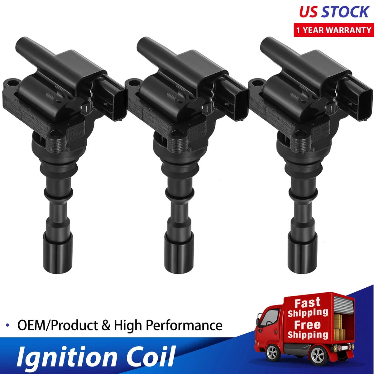 Upgrade Ignition Coil for Kia Sorento 2003–2006 3.5L V6 (27300–39800)