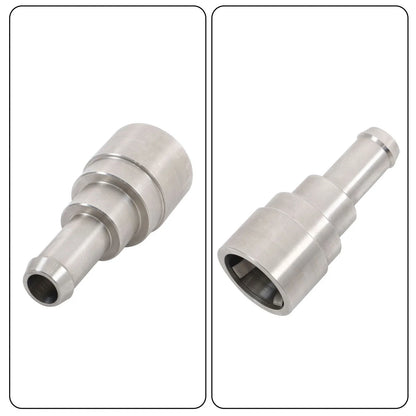 2X Heater Core Coolant Hose Connectors for Chevy Silverado 1500 (1999–2014)