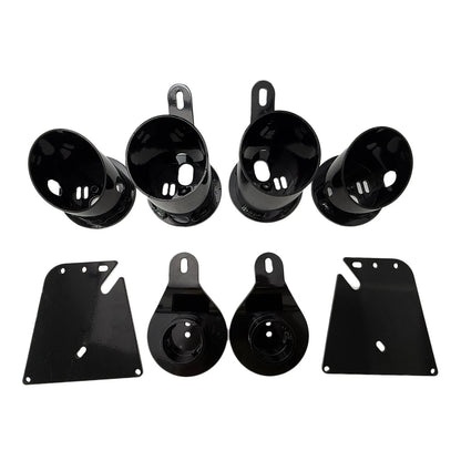 Set of 4 Air Ride Suspension Bags & Brackets for 1958-64 Chevy Impala K-BB-FR-IMP5864-26