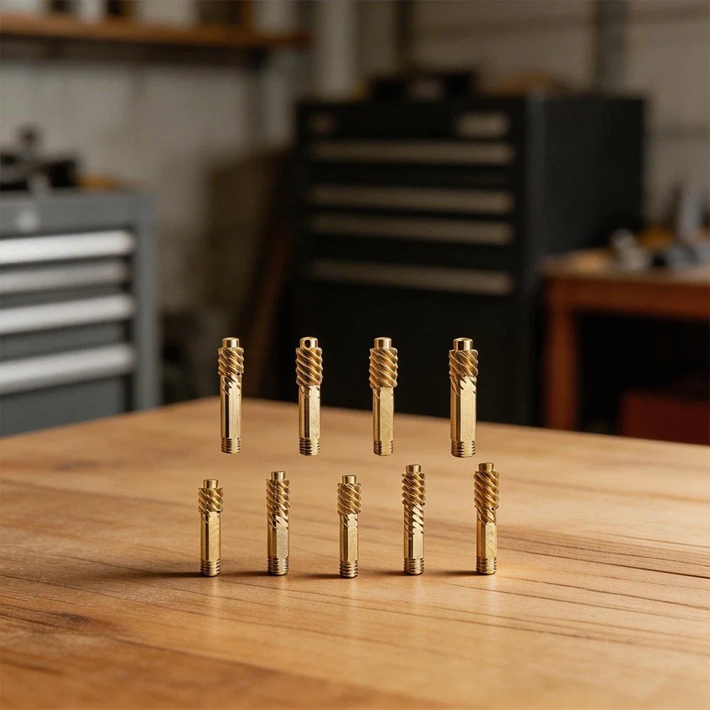 Spinning Fishing Reel Main Spindle Rod Brass Gear Pinion Gear Part