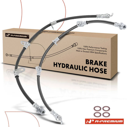 2X Rear Brake Hydraulic Hose for Toyota Sequoia (2008–2019) - 473400C010, 473300C010