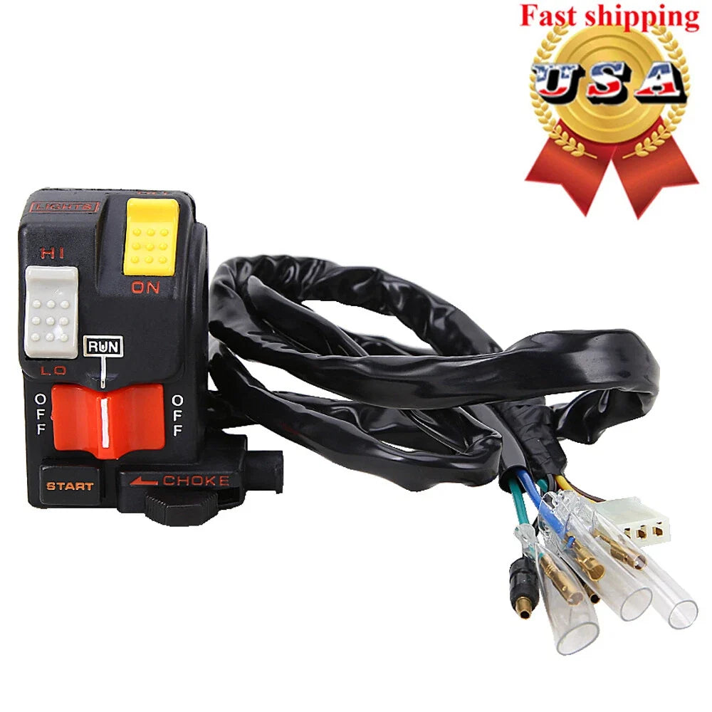 L/H Light Start Kill Switch for Honda FourTrax TRX300 TRX300FW (1988–1995)