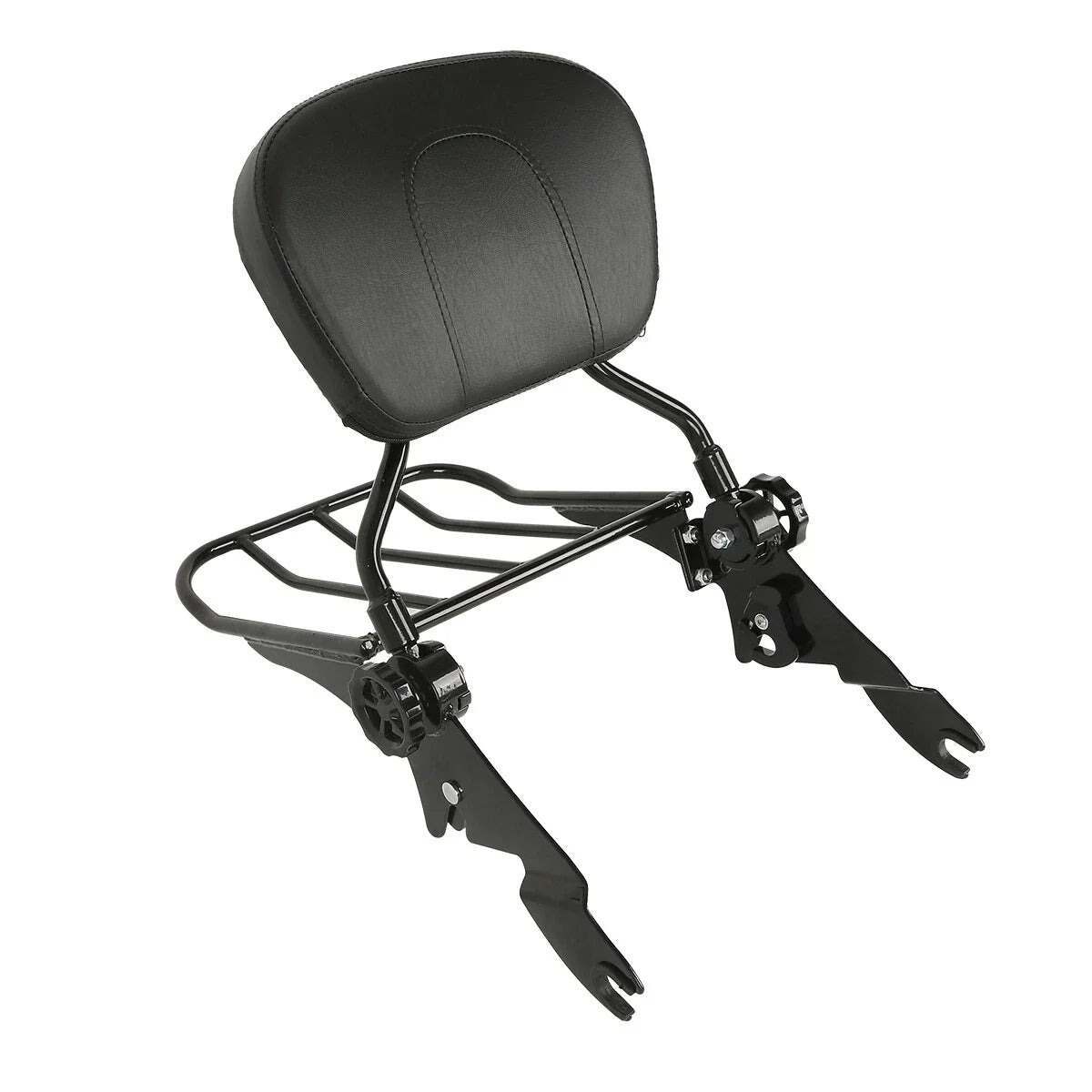 Detachable Backrest Sissy Bar with Luggage Rack for Harley Touring (2009–2025)