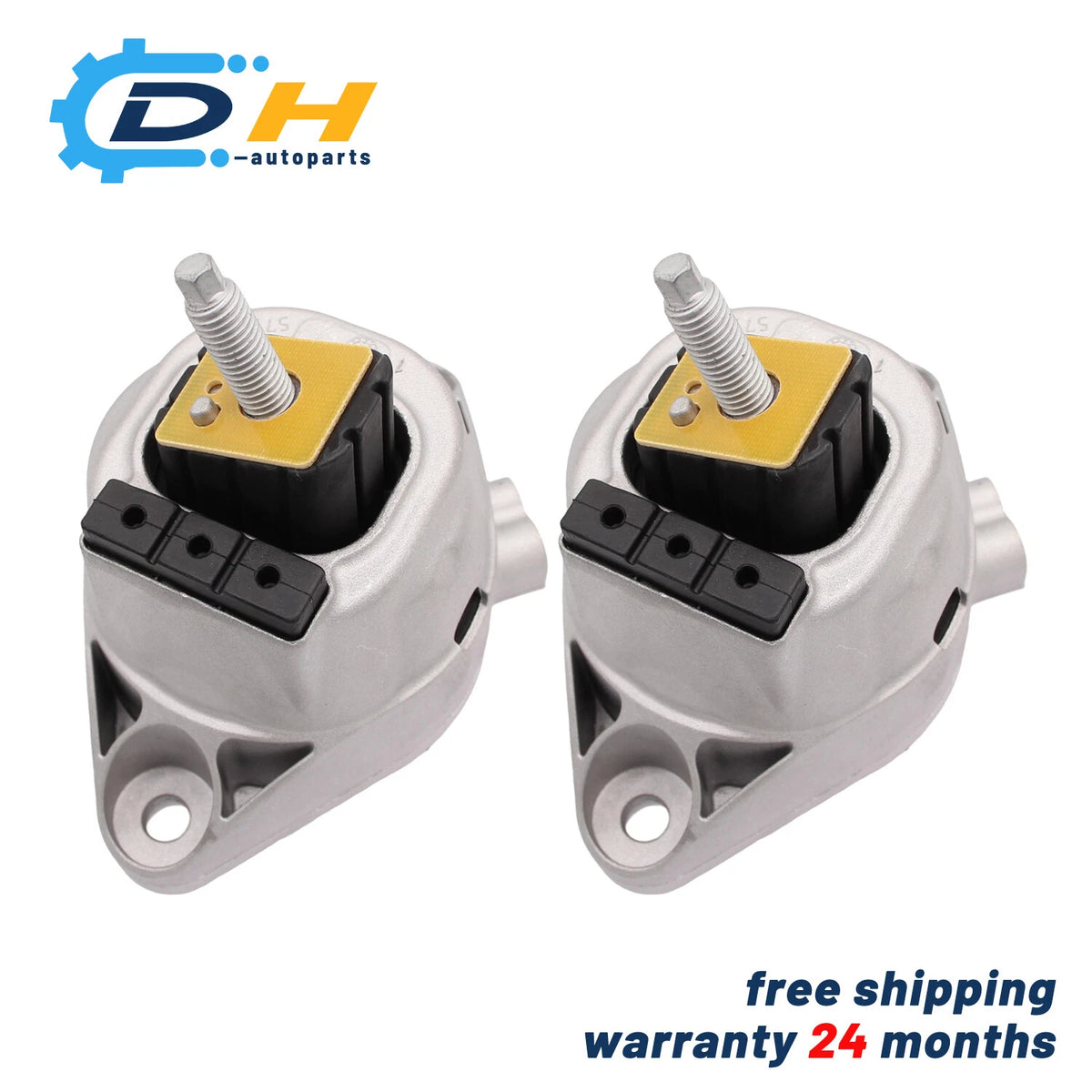 2Pcs Engine Motor Mount L + R for Cadillac ATS CTS (2013–2019) 23274000, 23255009