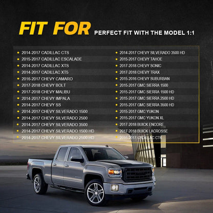 Set of 4 Parking Assist Sensors for Chevy Silverado Cadillac GMC