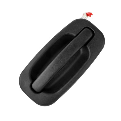Rear Left Driver Exterior Door Handle for Chevy Suburban (Black)