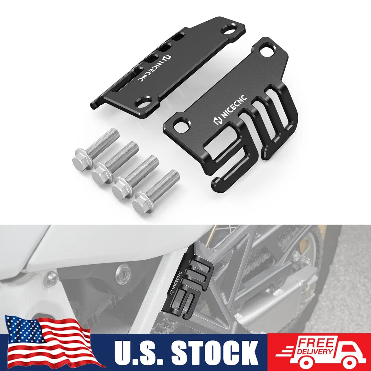 Tie Down Brackets Plates for Honda CRF1100L Africa Twin (2020–2026)