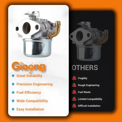 Carburetor for Briggs & Stratton (697354, 790290, 791077)