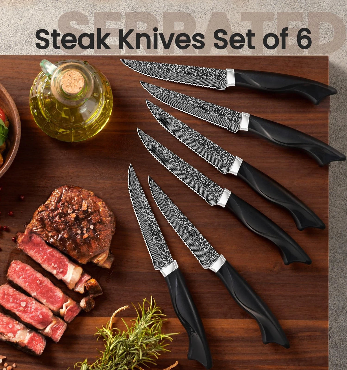 Knife Set for Kitchen (15 Pieces)