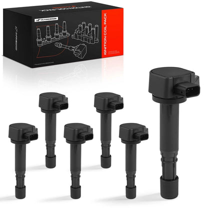 Set of 6 Ignition Coils for Honda Accord (2004–2007) Pilot (2003–2008) Acura MDX (2001–2009) GN10168 UF400