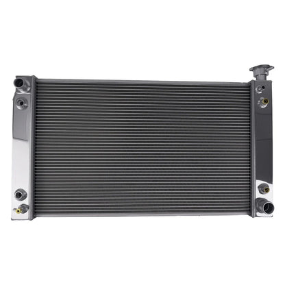 2 Row Aluminum Radiator for Chevy GMC C1500 C2500 C3500 (1988–1999)