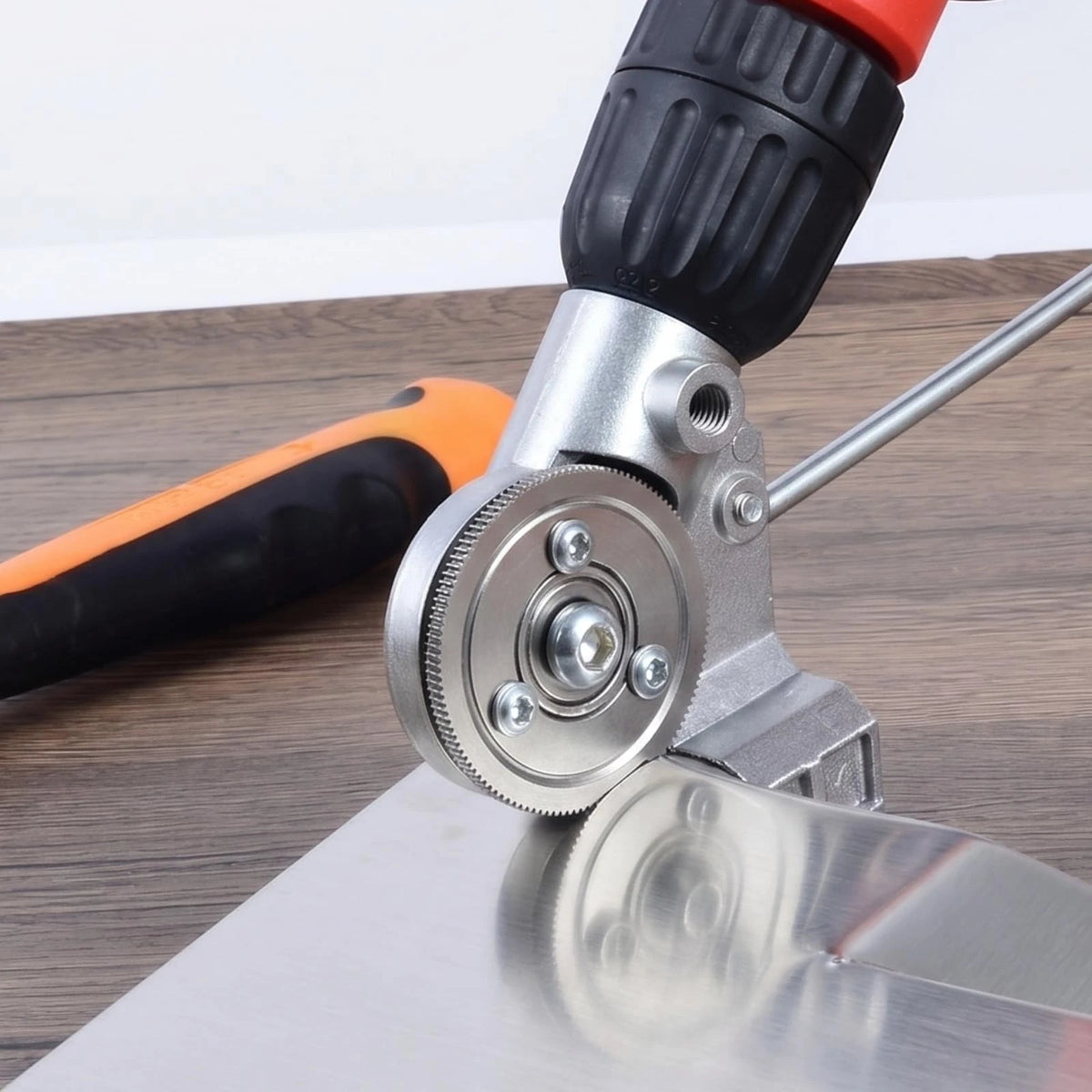 Metal Sheet Cutter Drill Attachment for Electric Shears Nibbler