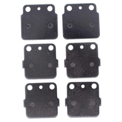 Set of 2 Front and Rear Brake Pads for LTZ 400 DVX 400 KFX 400