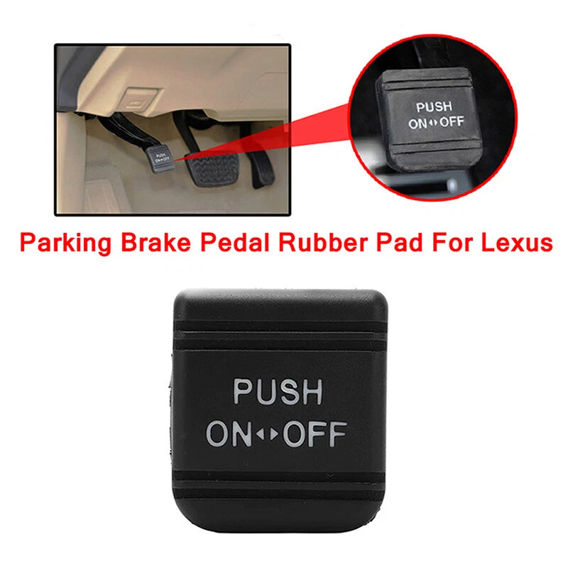 Parking Brake Pedal Pad for Lexus GS350 GS430 (2006–2011) Rubber Black