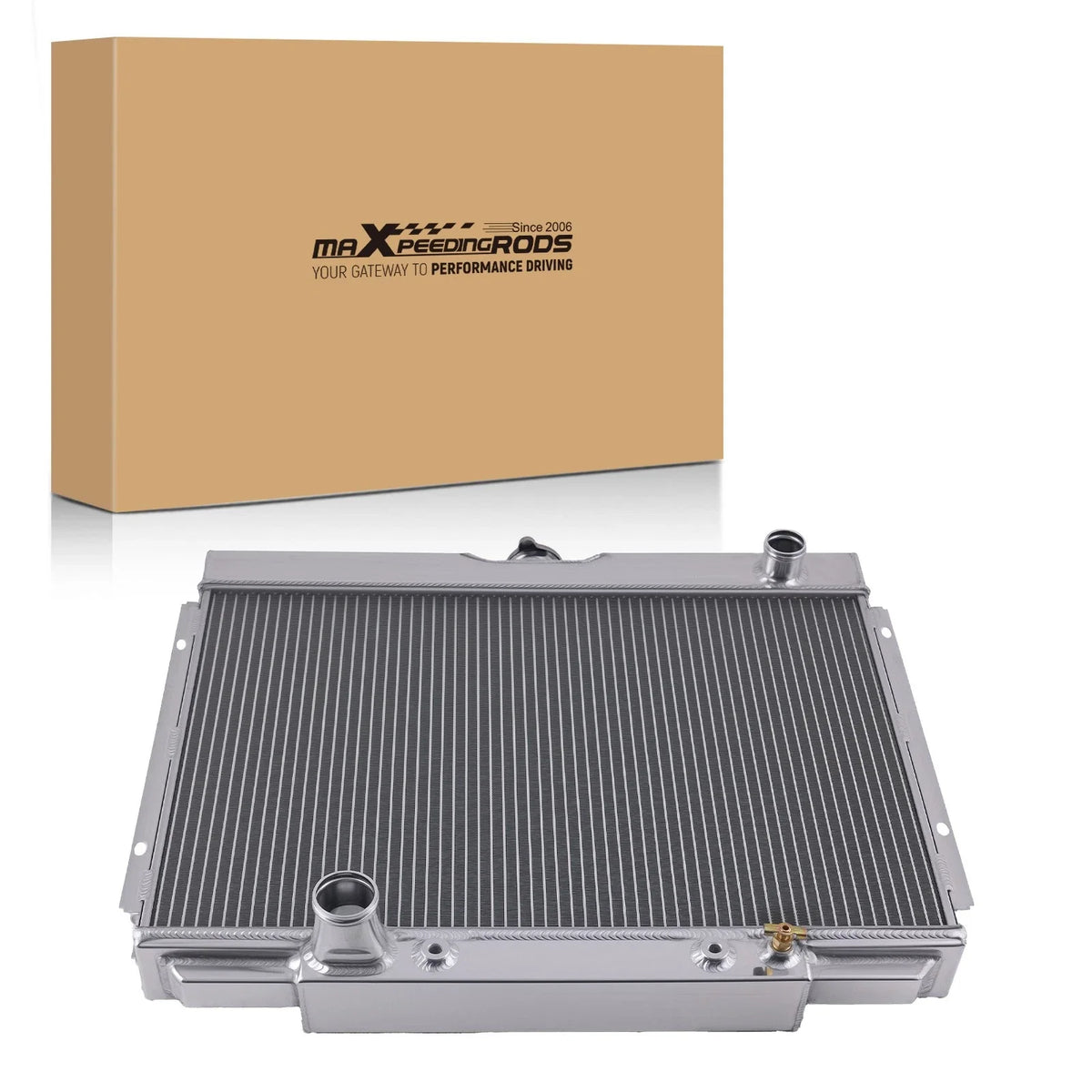 3 Row Radiator for Ford Mustang Fairlane Torino 390ci V8 (1967–1970) CU379