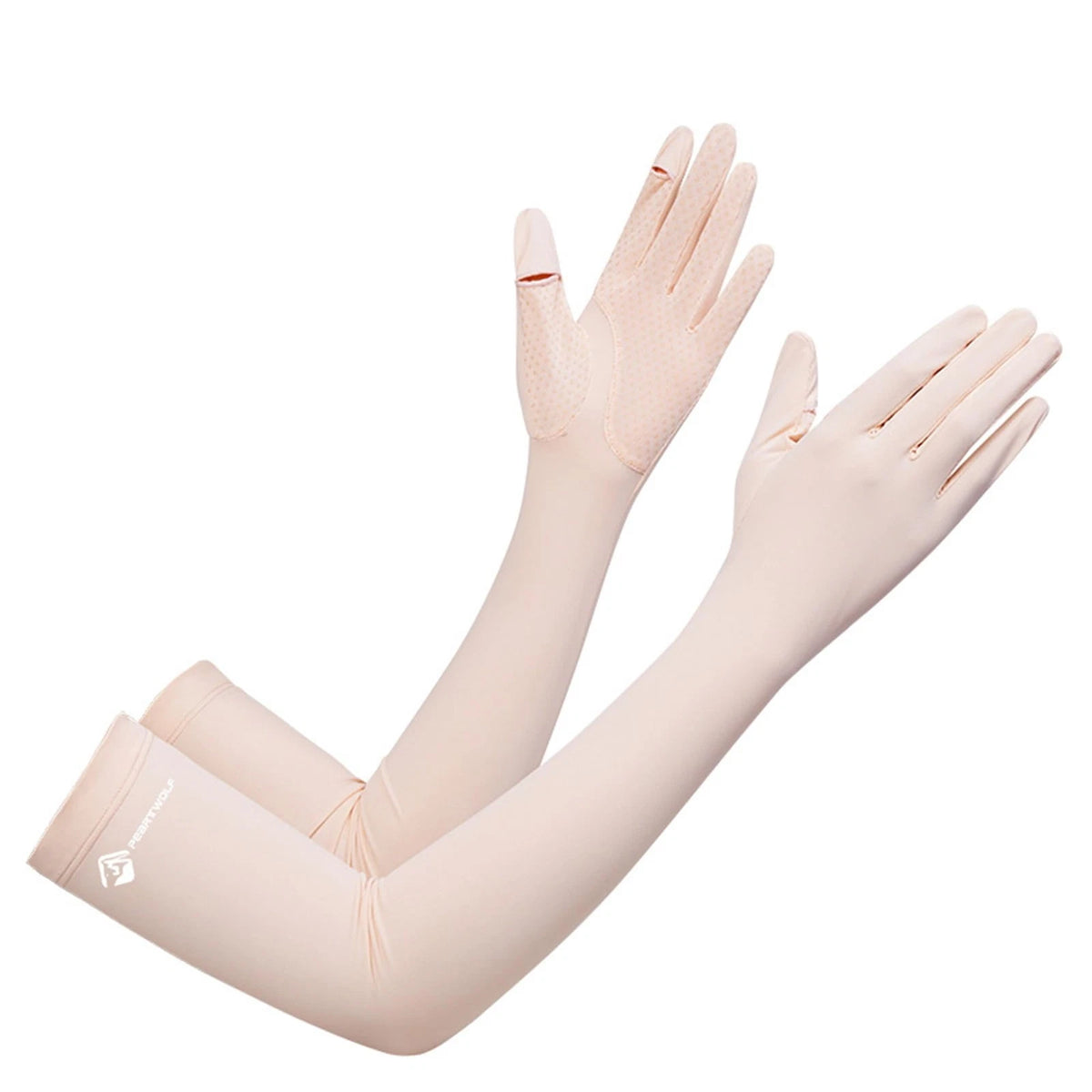 Summer UV Sun Protection Driving Gloves for Medium Pink