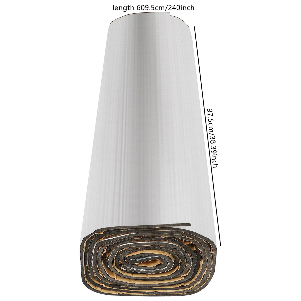 Sound Deadening Mat for Automotive Noise Insulation (Universal Fit)