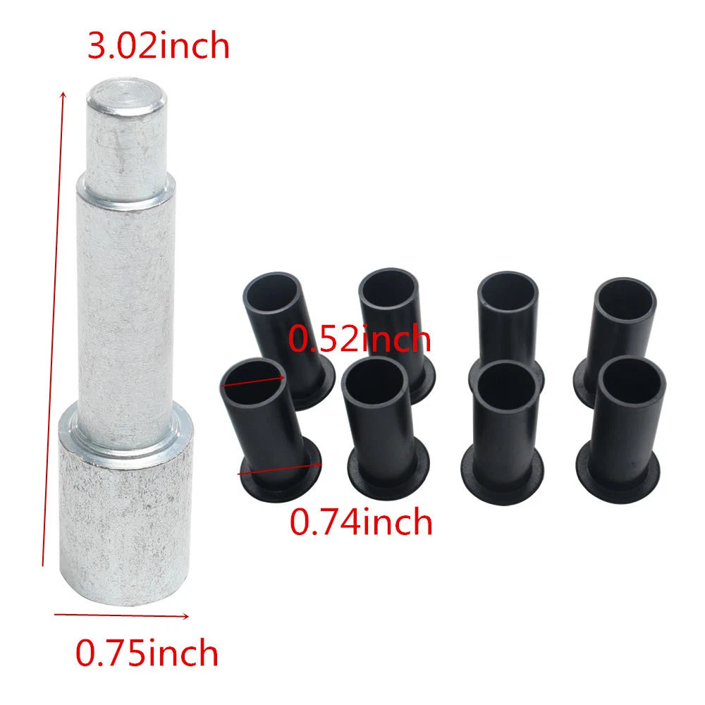 2X Door Hinge Bushing Pin Liners for Jeep Wrangler 4 Door JKU (2007–2018) 70002