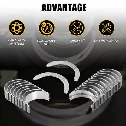 Connecting Rod Bearings & Main Set Bearings for Hyundai Kia 1.6L Turbo (2013–2020)