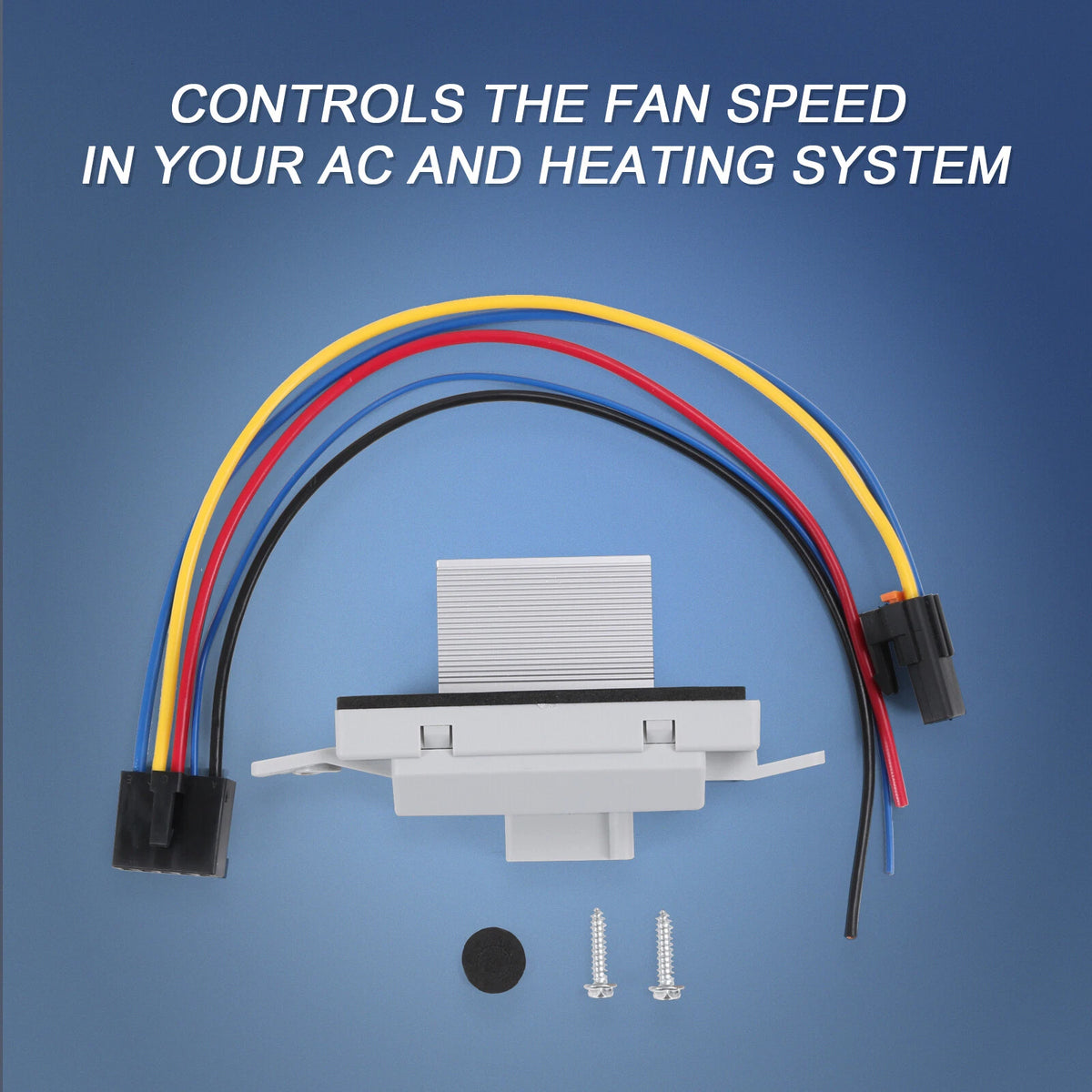 A/C Blower Motor Resistor for Chevy Impala (2000–2016) 1581773, 89018778, JA1639