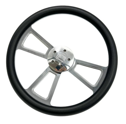 18 Inch Steering Wheel Carbon Fiber Vinyl Wrap for Peterbilt Kenworth (2005–2015)