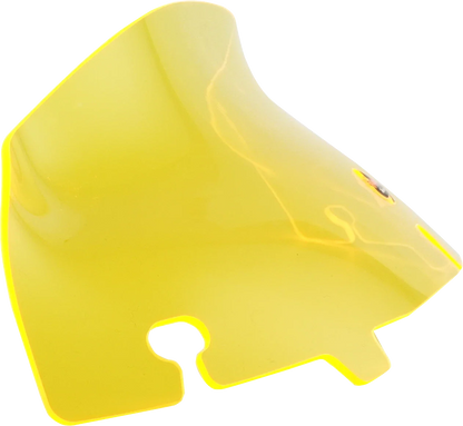 Klock Werks 4" Kolor Flare Windshield for FLH (KWW-01-0649) - Yellow Ice
