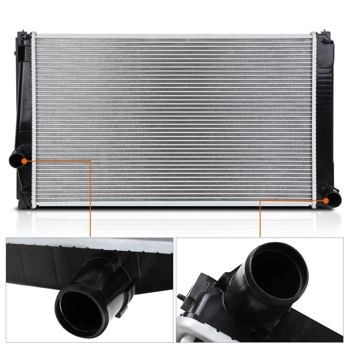 Full Aluminum Core Radiator for Toyota RAV4 (2006–2018) 2.4L/2.5L L4 DPI-2891