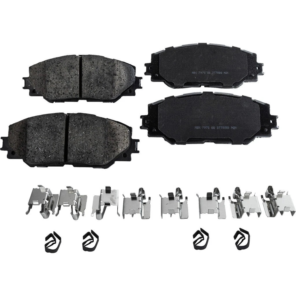 Set of 4 SureStop Brake Pads for Pontiac Vibe (2009–2010) CLX-M0-USA-STPSSCP1210-CL360A76