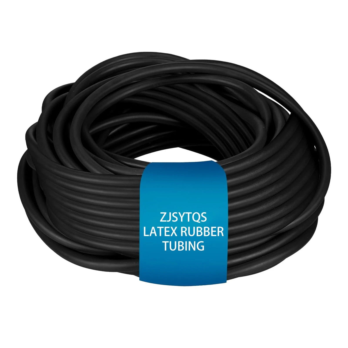 Natural Latex Rubber Tubing 1/4" ID x 3/8" OD 10FT, Black