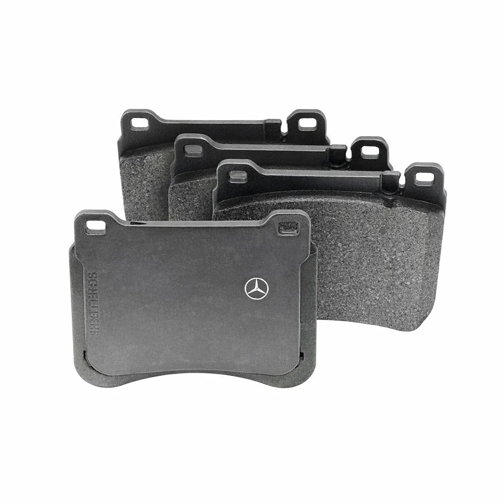 Set of 4 Genuine OEM Front Disc Brake Pads for Mercedes-Benz SLK350, C230 (2005–2011)