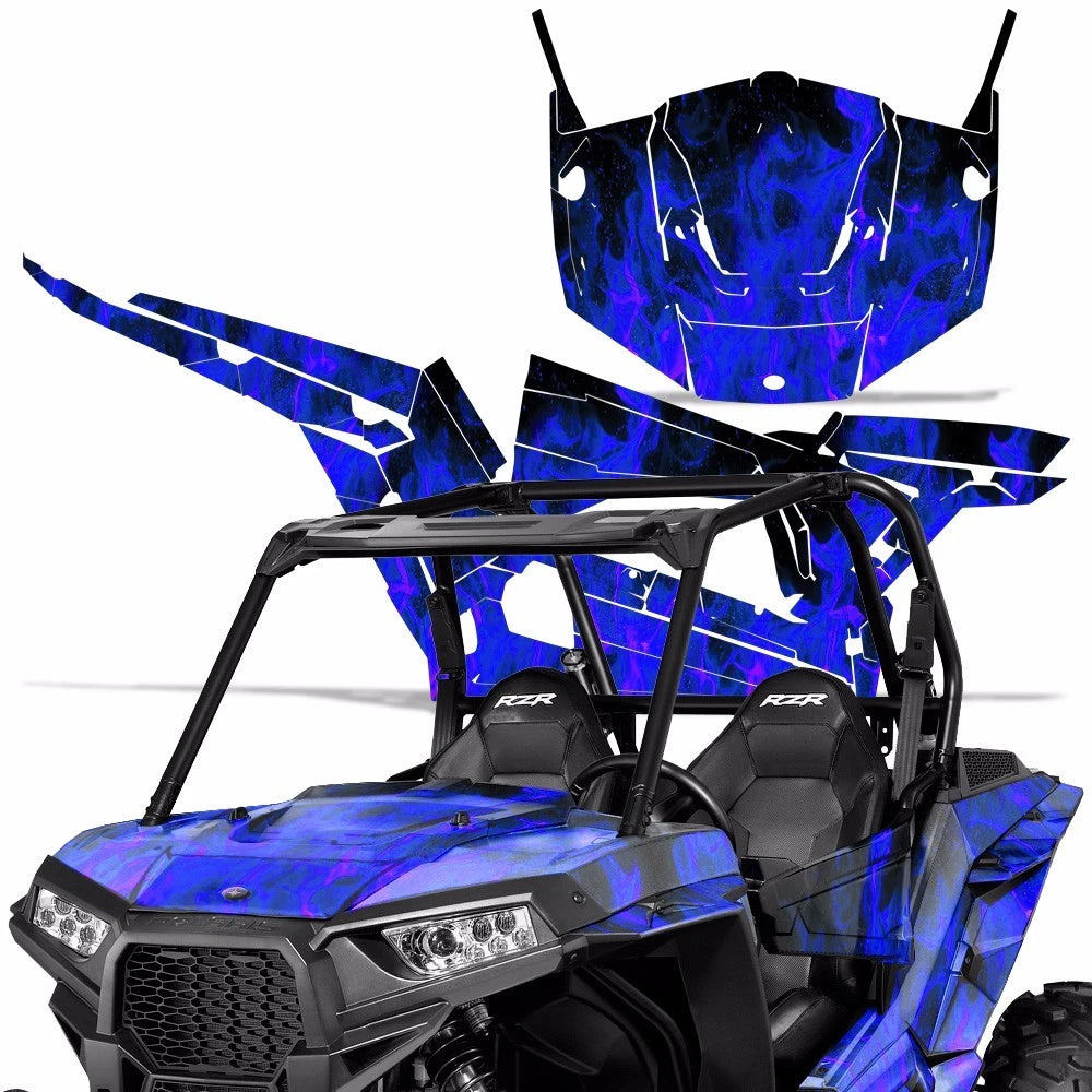UTV Graphics Decals Stickers for Polaris RZR 1000 XP 2-Door (2013–2018)