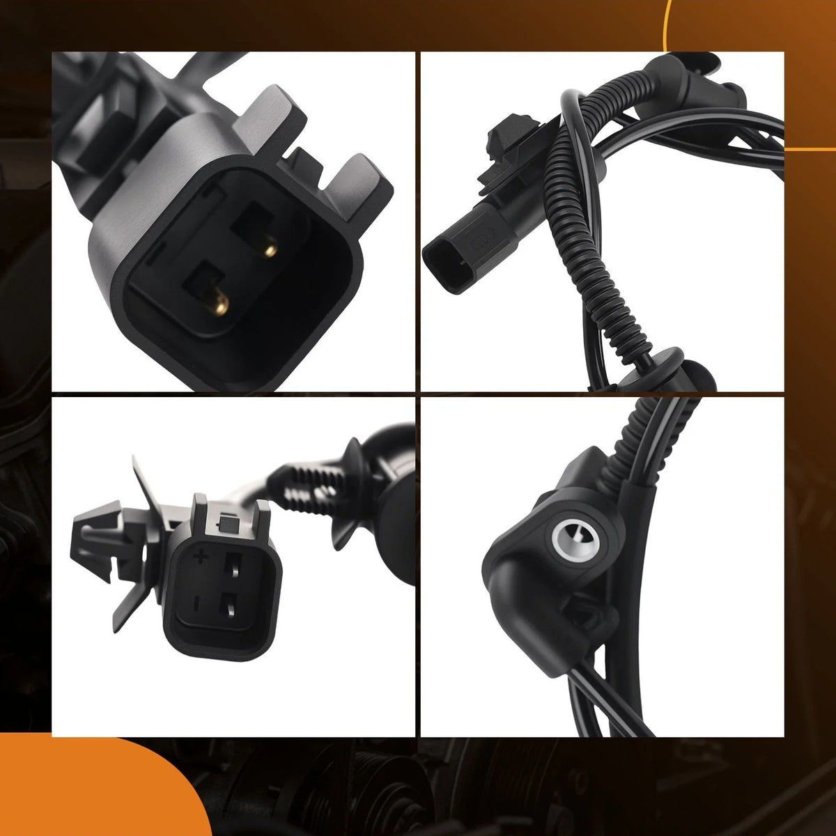 Set of 4 ABS Wheel Speed Sensors for Chevrolet Cruze Volt (2011–2015)