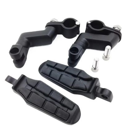 Front Foot Pegs and Mount Clamps for Harley Motorcycle (All Models)