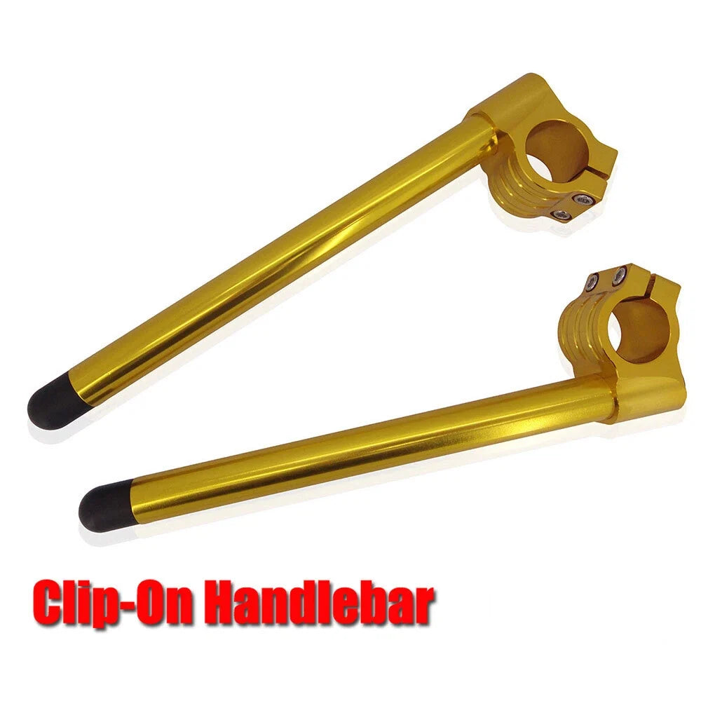 53mm CNC Racing Clipons for Universal 7/8'' Fork Tube (No Specific Year)