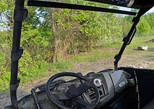 Scratch Resistant Full Windshield for Polaris Ranger 900 Diesel/Crew (2013–2023)