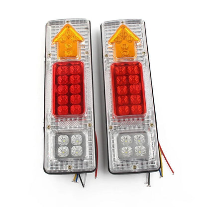 24V LED Rear Tail Light Brake Turn Signal for Trailer Truck Caravan