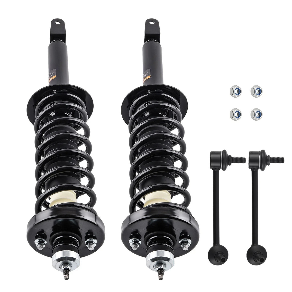 Rear Struts w/Coil Springs Sway Bars for Honda Accord (2013–2017)