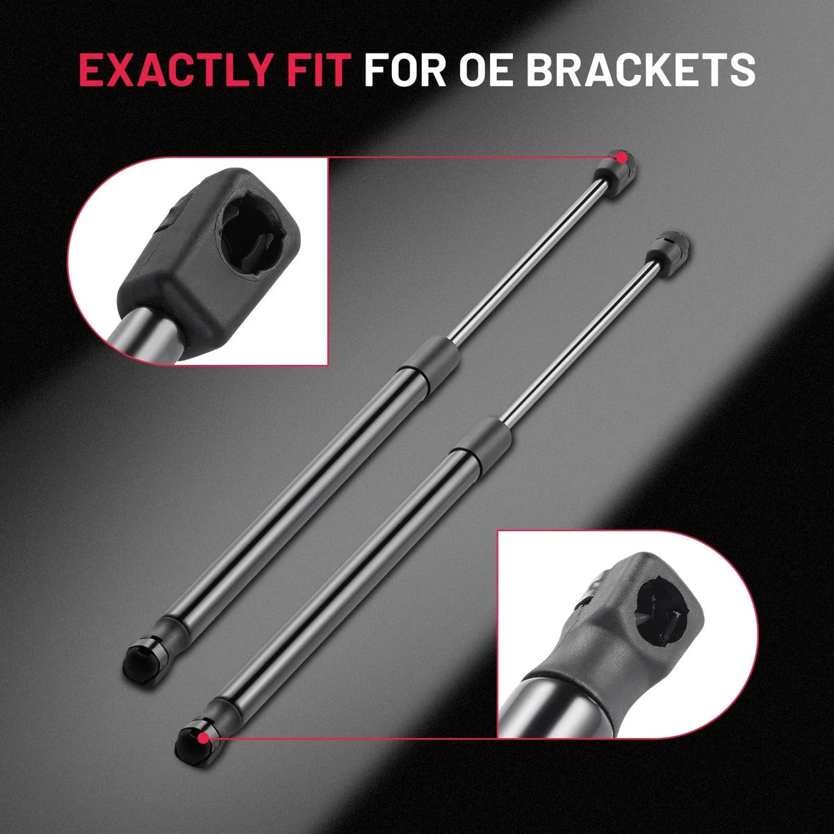 Hood Lift Struts for Dodge Dakota & Mitsubishi Raider (2005–2011)