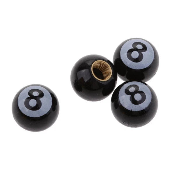 8 Ball Valve Dust Caps for Volvo S40 S60 S70 S80 S90 V40 V50 V60 V70 V90