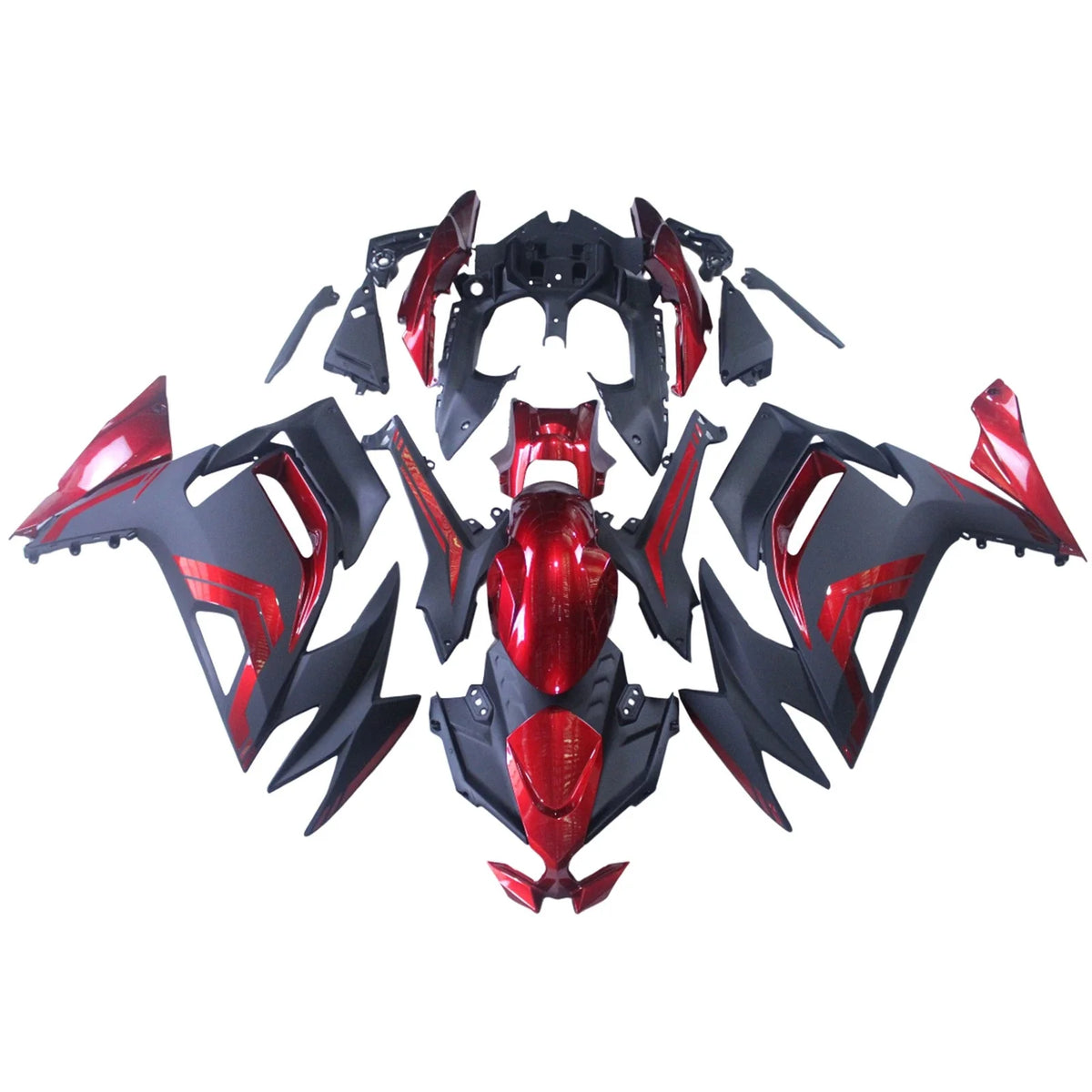 Injection Fairing Kit Bodywork ABS for Kawasaki ER-6F Ninja650 (2020–2026)