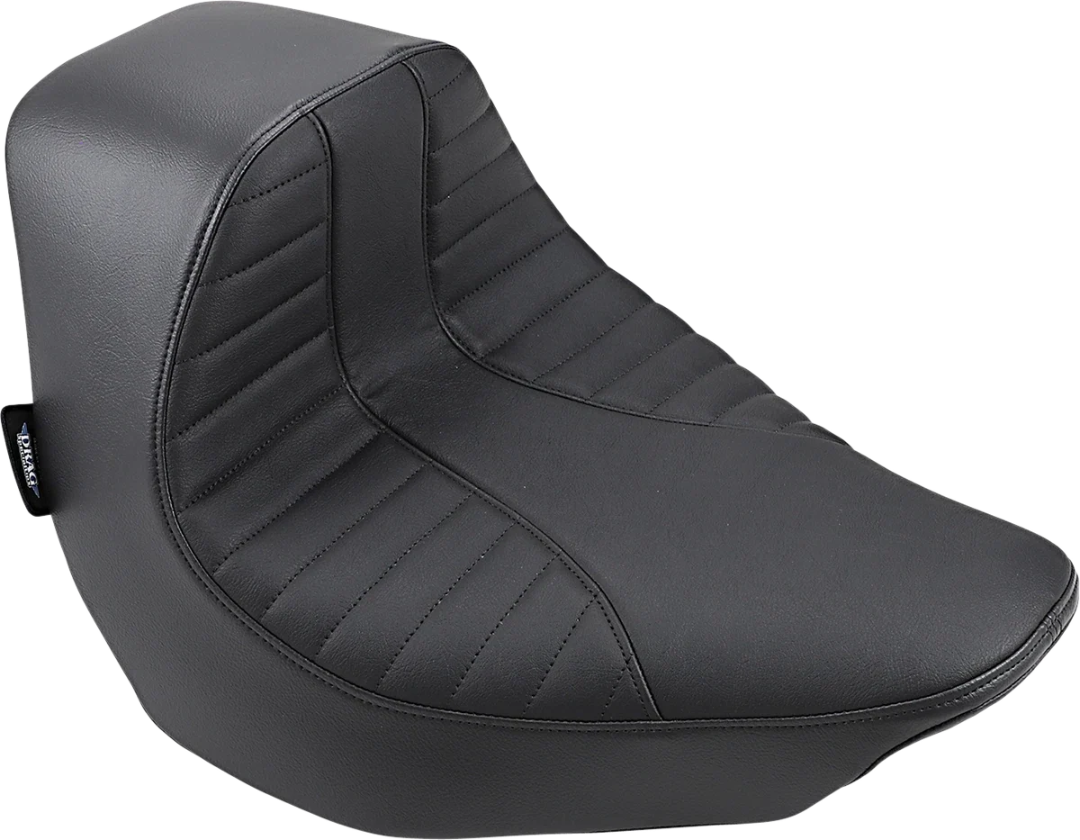 EZ-Solo Seat for Harley FLFB/S (2018–2025) - Scorpion Stitch - Vinyl
